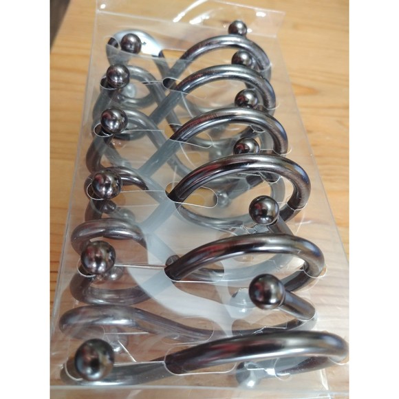 Threshold 12 pack Shower Hooks - Picture 7 of 9